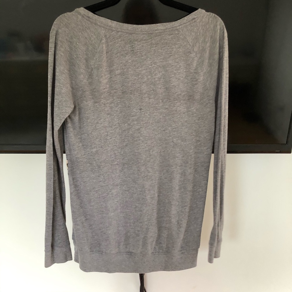 SOLD. VS PINK | Leopard print sequin long sleeve - Picture 4 of 4